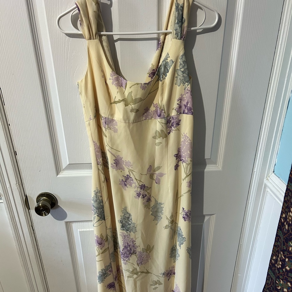 Papell Boutique Floral Maxi Dress